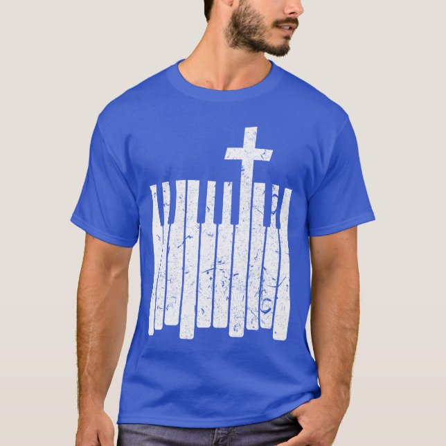 T-shirt N'arrêtez pas la musique vinyle drôle (Devant)