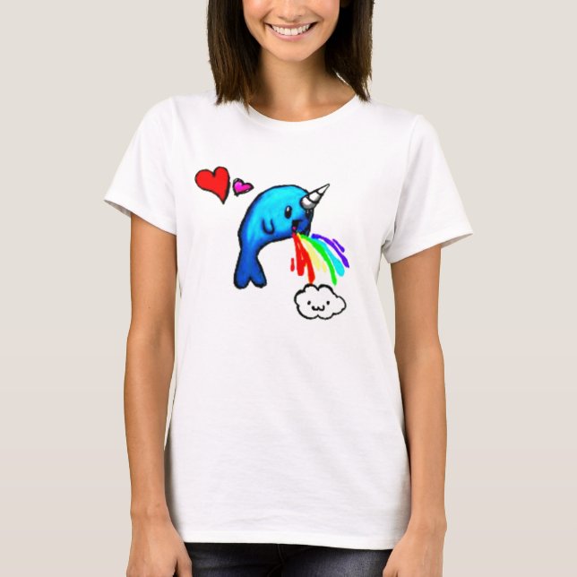 T-shirt Narval mignon Tanktop (Devant)