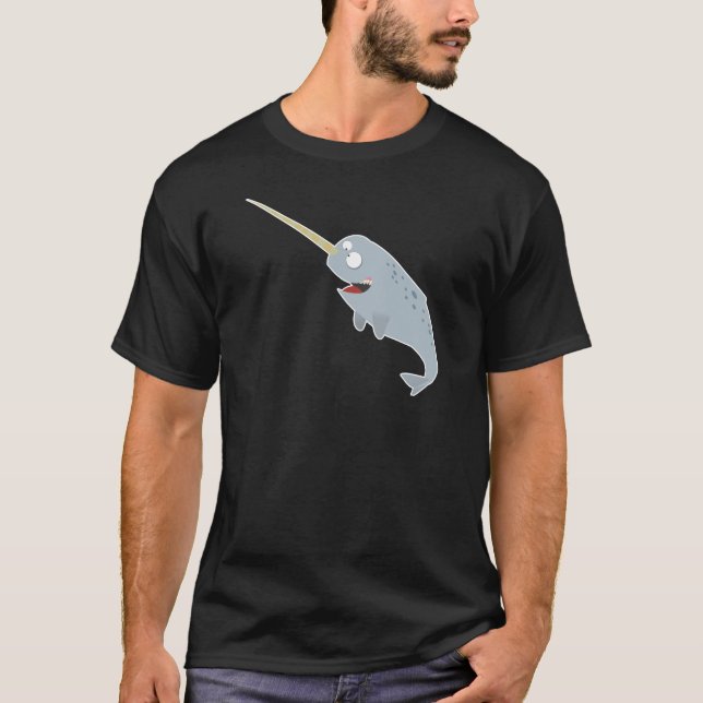 T-shirt narwhal (Devant)