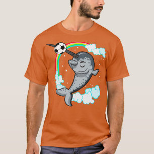 T-shirt Narwhal Joueur Équipe Maman Coach Sports mignonne