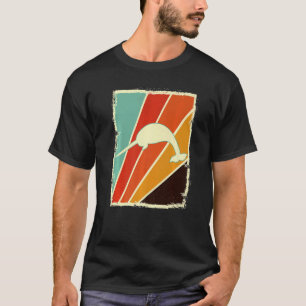 T-shirt Narwhal Retro mer Vintage Baleine Océan