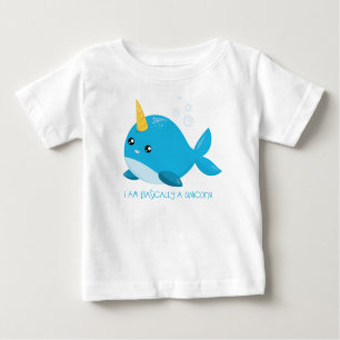 T-shirt Narwhal Unicorn Baby/Toddler