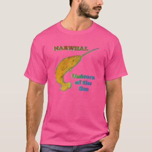 T-shirt Narwhal - Unicorne de la mer
