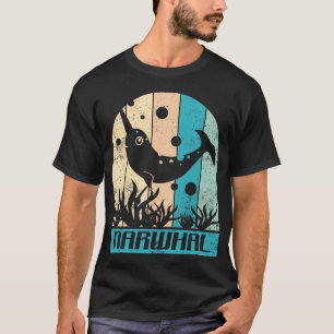 T-shirt Narwhal vintage - pour des amants de Narwhal