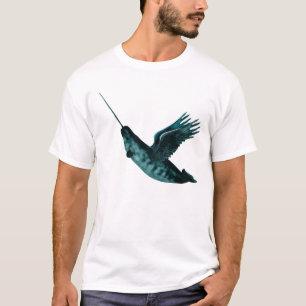 T-shirt Narwhale à ailes
