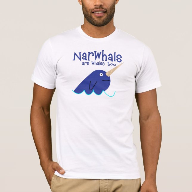 T-shirt narwhals (Devant)