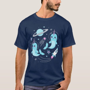 T-shirt Narwhals spatiaux
