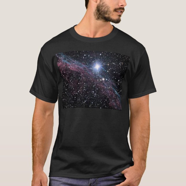 T-shirt NASA ESA Veil nébuleuse (Devant)