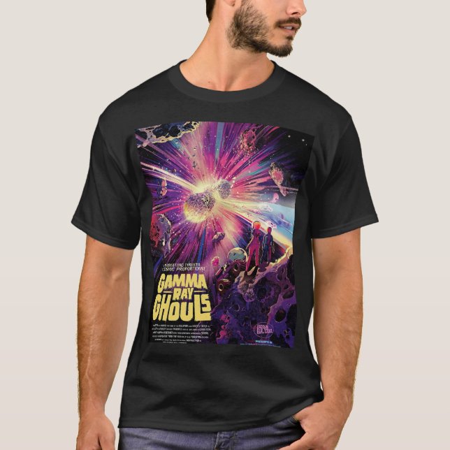 T-shirt NASA Exoplanet Travel Gamma Ray Ghouls (Devant)