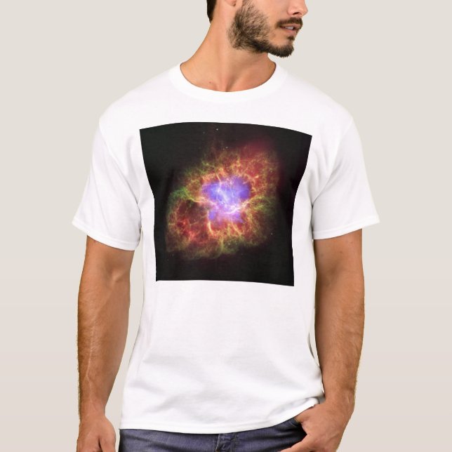 T-shirt NASA - Nébuleuse du crabe (Devant)