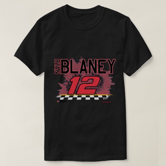T-shirt NASCAR - Ryan Blaney - Sweatshirt de tempête de po (Design devant)
