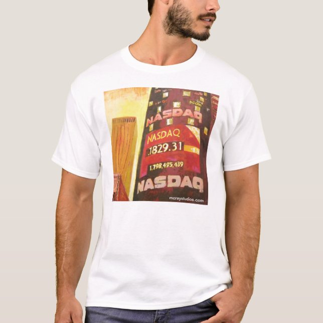 T-SHIRT "NASDAQ " (Devant)