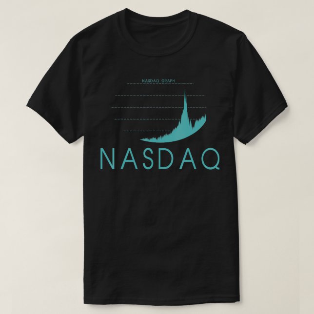 T-shirt NASDAQ American Technology Index Stock Exchange Fi (Design devant)