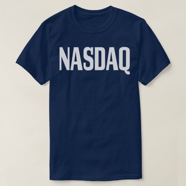 T-shirt Nasdaq Stock Market trading (Design devant)