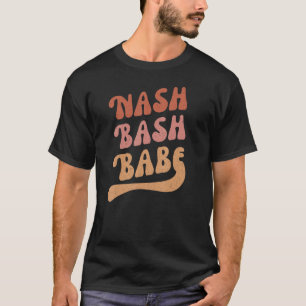T-shirt Nash Bash Babe Faveur de fête de Bachelorette Mign