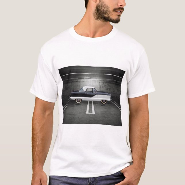 T-shirt Nash noir et blanc (Devant)