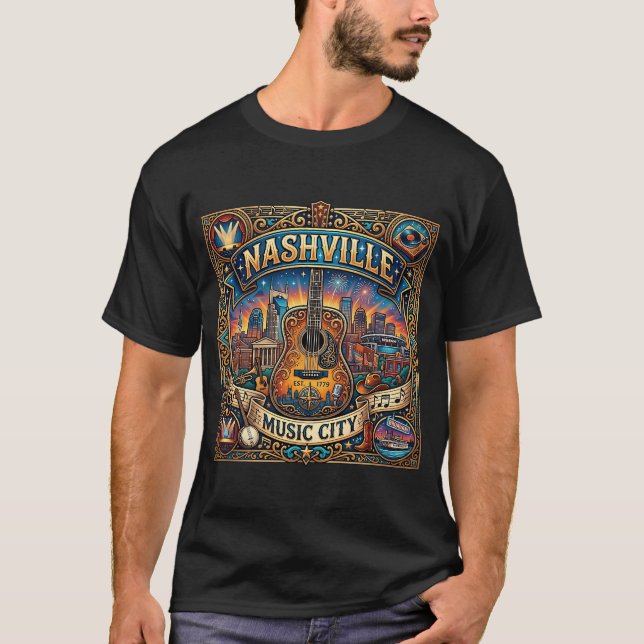 T-SHIRT NASHVILLE (Devant)