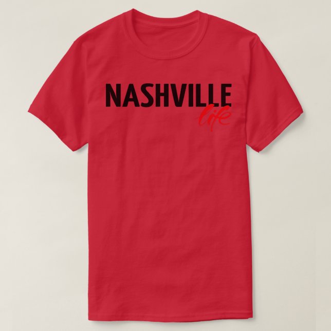 T-shirt Nashville Life 1 (Design devant)