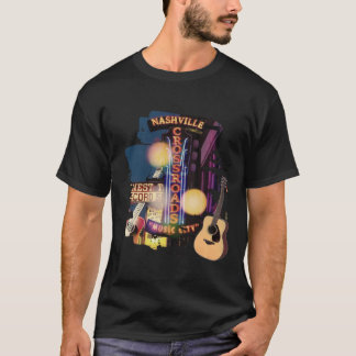 T-shirt Nashville Music City Design Chemises personnalisée