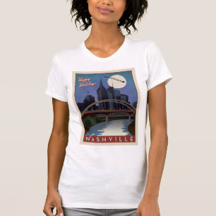 T-shirt Nashville Skyline