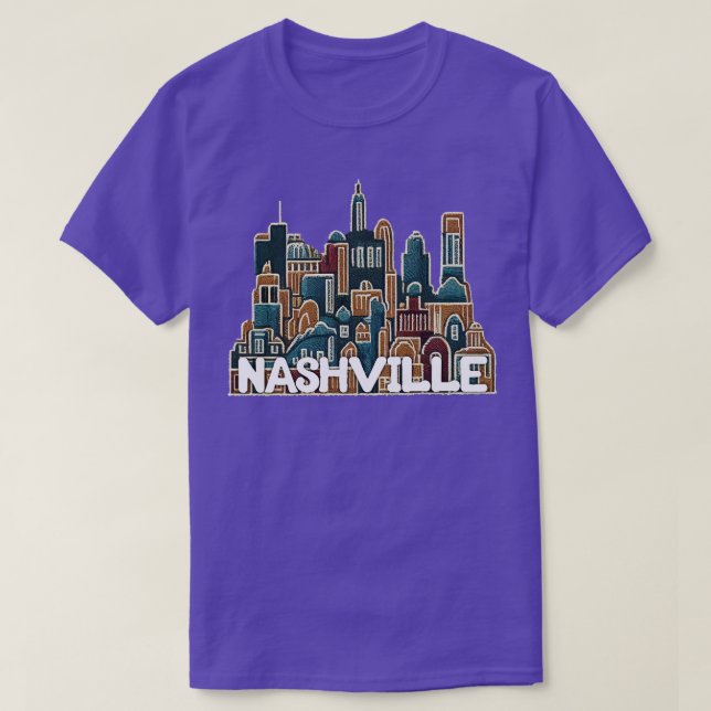 T-shirt Nashville Tennessee (Design devant)