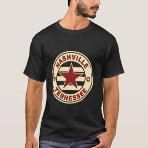 T-shirt Nashville Tennessee Country Western Music USA Star