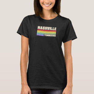 T-shirt Nashville Tennessee Pride Gay pride Rainbow Flag M