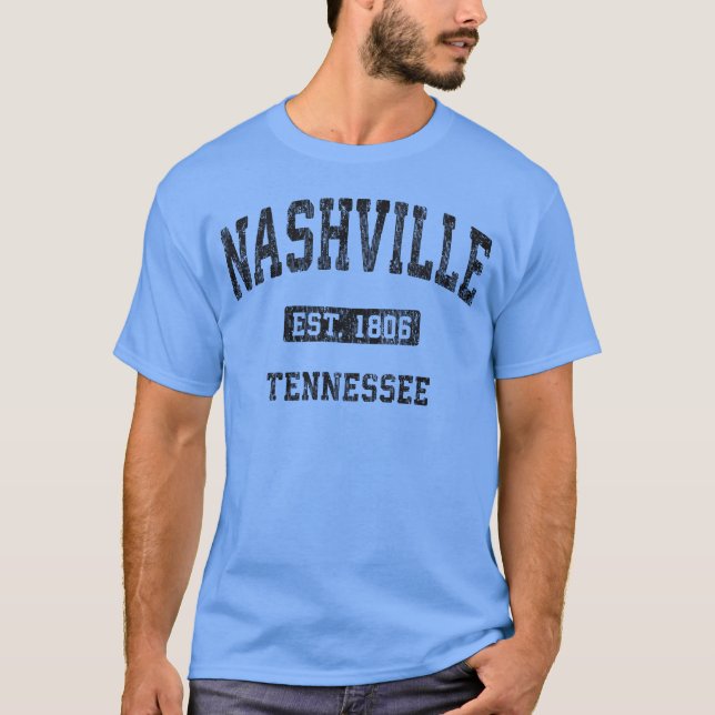 T-shirt Nashvilleennesseen Athletic Sports girl (Devant)