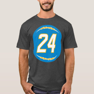 T-shirt Nasir Adderley Numéro 24 Jersey Los Angeles Charge