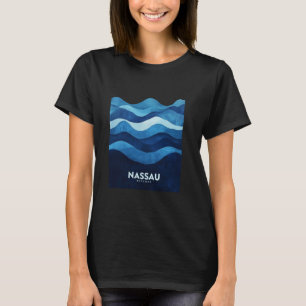 T-shirt Nassau Bahamas Caraïbes Vacances Plage Surf Vinta