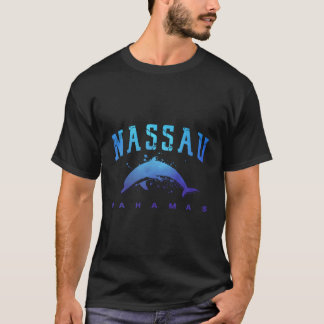 T-shirt Nassau Bahamas Dolphin Lover Snorkel Plongée sous-