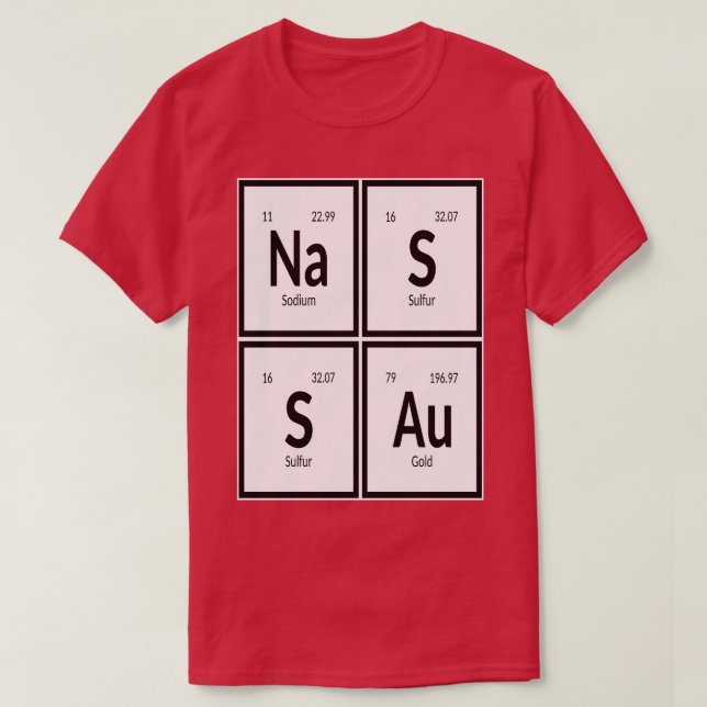 T-shirt Nassau des éléments (Design devant)
