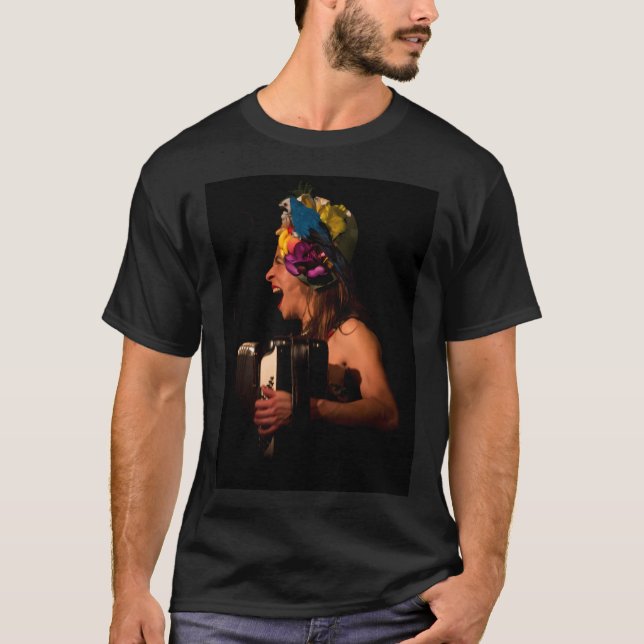 T-shirt Natalia Tena De Molotov Jukebox (Devant)