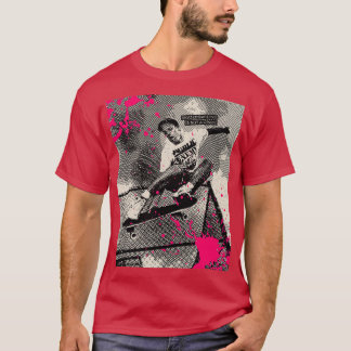 T-shirt Natas Skateboard n'est pas un crime Old School 2