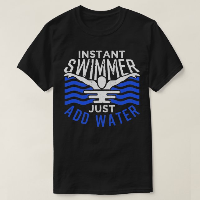 T-shirt Natation 28 (Design devant)