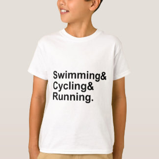 T-shirt Natation Cyclisme Course à pied | 3 étapes du tria