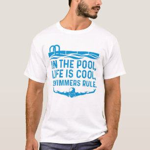 T-shirt Natation drôle de bain dans le cadeau de règle d