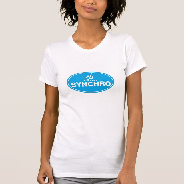 T-shirt Natation synchronisée de DÉBARDEUR - icône (Devant)