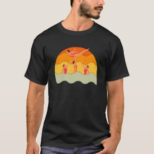 T-shirt Natation synchronisée Nage artistique Rétro 1
