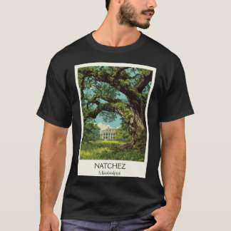 T-shirt Natchez Mississippi Mansion Historic Antebellum Ar