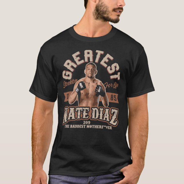 T-shirt Nate Diaz   (Devant)
