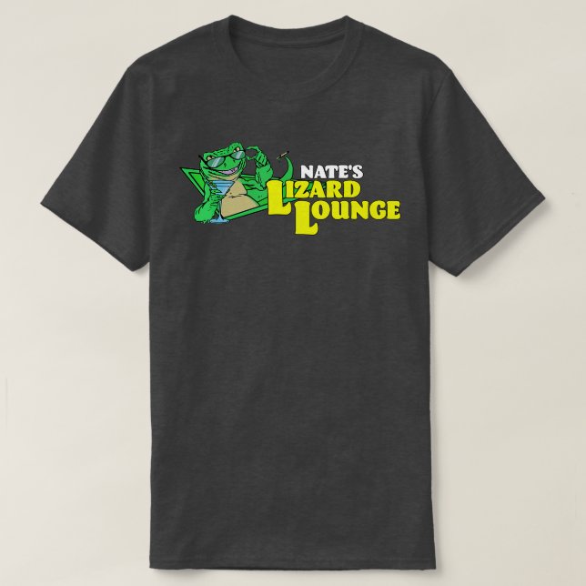 T-shirt Nates Lizard Lounge (Design devant)