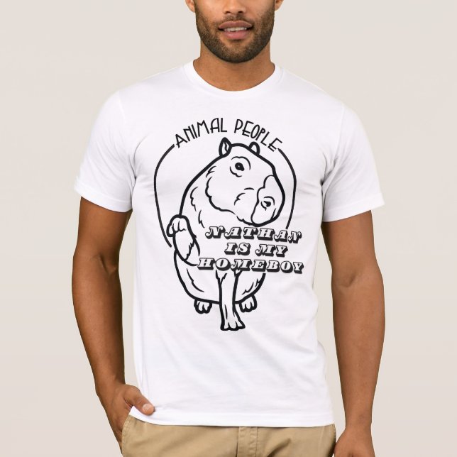 T-Shirt Nathan Est Mon Pote (Devant)