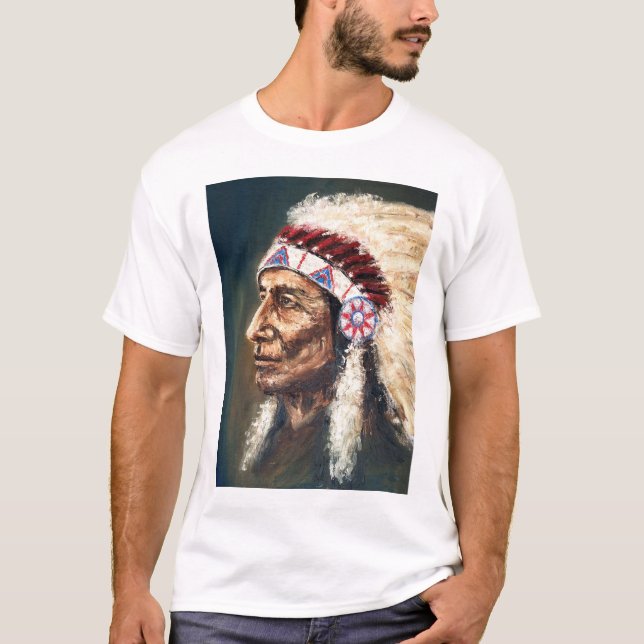 T-shirt Natif américain (Devant)