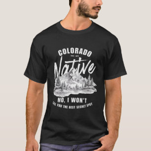 T-shirt Natif du Colorado