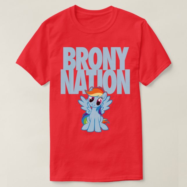 T-SHIRT NATION BRONY (Design devant)