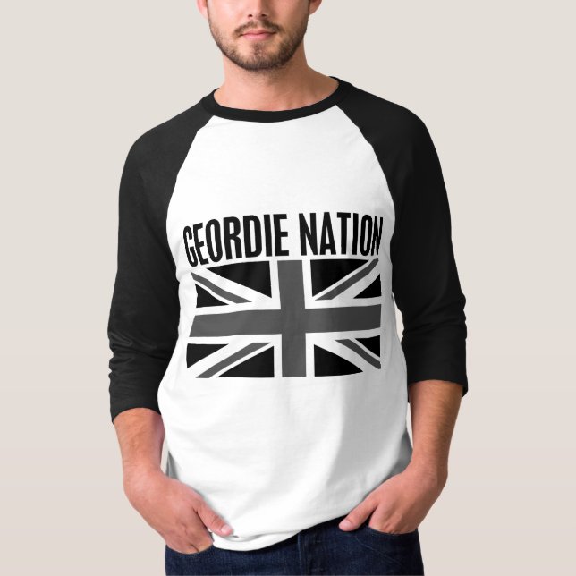T-shirt Nation BW de Geordie (Devant)