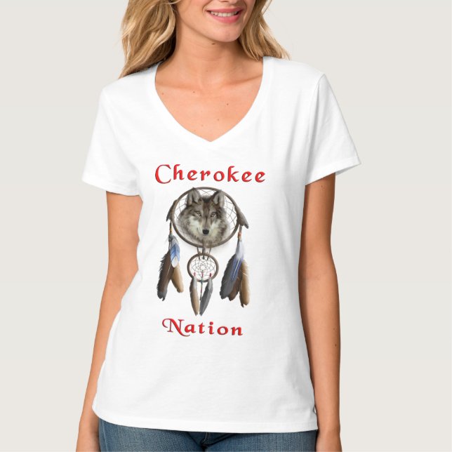 T-shirt Nation Cherokee (Devant)