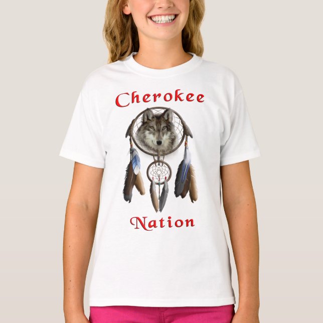T-shirt nation Cherokee (Devant)