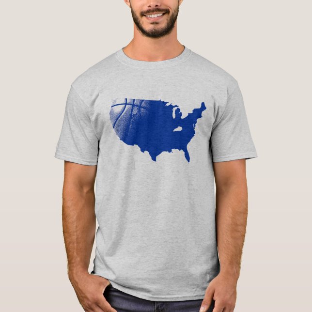 T-shirt Nation de basket-ball du Kentucky (Devant)